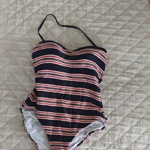 Striped La Blanca One Piece Swimsuit